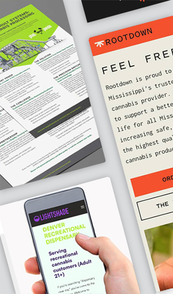 examples of cannabis content marketing