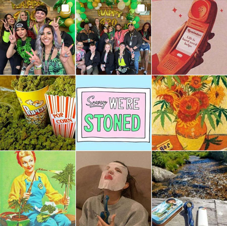 Instagram Social Media Grid