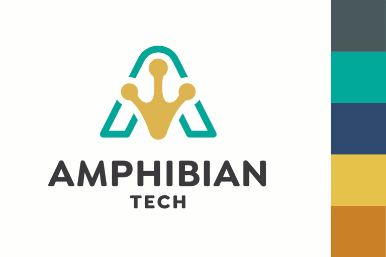 Amphibian Tech Logo Development